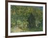 Promenaders, Jardin Du Poete, Arles, 1888-Vincent van Gogh-Framed Giclee Print