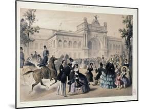 Promenades in Paris-Charles Vernier-Mounted Giclee Print