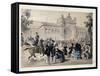 Promenades in Paris-Charles Vernier-Framed Stretched Canvas