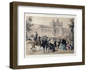 Promenades in Paris-Charles Vernier-Framed Giclee Print