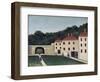 Promeneurs Dans Un Parc, 1908-Henri Rousseau-Framed Giclee Print