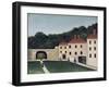 Promeneurs Dans Un Parc, 1908-Henri Rousseau-Framed Giclee Print