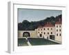 Promeneurs Dans Un Parc, 1908-Henri Rousseau-Framed Giclee Print