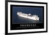 Promesses: Citation Et Affiche D'Inspiration Et Motivation-null-Framed Photographic Print