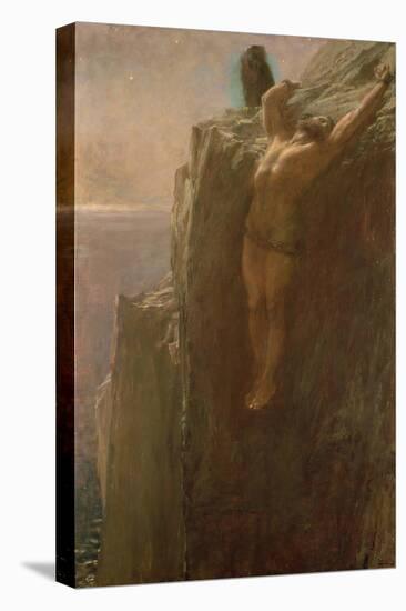 Prometheus Bound, 1889-Briton Riviere-Stretched Canvas