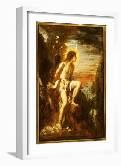 Prometheus Bound-Moreau-Framed Giclee Print