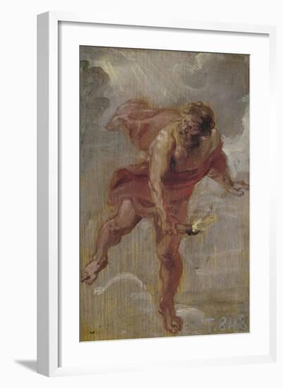 Prometheus, Ca 1636-Peter Paul Rubens-Framed Giclee Print