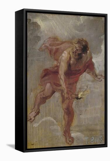 Prometheus, Ca 1636-Peter Paul Rubens-Framed Stretched Canvas