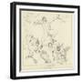 Prometheus Chained-John Flaxman-Framed Giclee Print