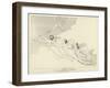 Prometheus Chained-John Flaxman-Framed Giclee Print