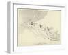 Prometheus Chained-John Flaxman-Framed Giclee Print