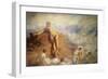 Prometheus Consoled by the Spirits of the Earth-George Spencer Watson-Framed Giclee Print