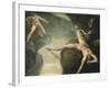 Prometheus Freed by Hercules, 1781-1785-Henry Fuseli-Framed Giclee Print