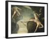 Prometheus Freed by Hercules, 1781-1785-Henry Fuseli-Framed Giclee Print