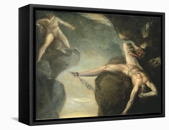 Prometheus Freed by Hercules, 1781-1785-Henry Fuseli-Framed Stretched Canvas