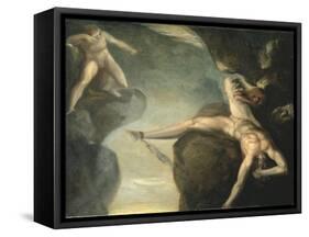 Prometheus Freed by Hercules, 1781-1785-Henry Fuseli-Framed Stretched Canvas