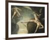 Prometheus Freed by Hercules, 1781-1785-Henry Fuseli-Framed Giclee Print