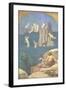 Prometheus (Oil on Canvas)-Pierre Puvis de Chavannes-Framed Giclee Print