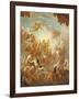 Prometheus Stealing Fire from the Gods-Sir James Thornhill-Framed Giclee Print