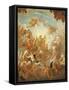 Prometheus Stealing Fire from the Gods-Sir James Thornhill-Framed Stretched Canvas