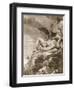 Prometheus Tortured by a Vulture, 1731 (Engraving)-Bernard Picart-Framed Giclee Print