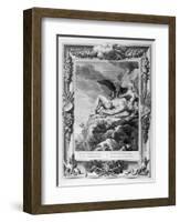 Prometheus Tortured by a Vulture, 1733-Bernard Picart-Framed Giclee Print