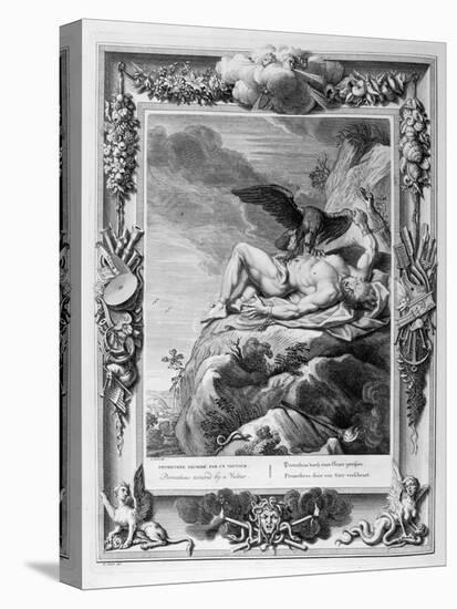 Prometheus Tortured by a Vulture, 1733-Bernard Picart-Stretched Canvas