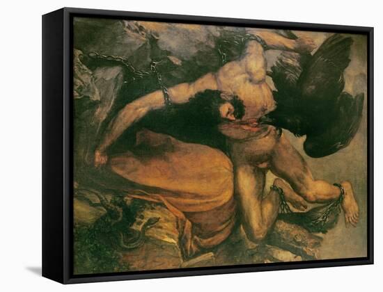 Prometheus-Francisco de Goya-Framed Stretched Canvas