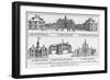 Prominent Buildings of Williamsburg-null-Framed Giclee Print