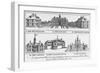 Prominent Buildings of Williamsburg-null-Framed Giclee Print