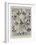 Prominent Members of the British-American Association, United States-null-Framed Giclee Print