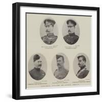 Prominent Officers on Active Service-null-Framed Giclee Print