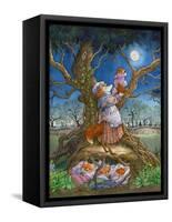 Promising the Moon-Wendy Edelson-Framed Stretched Canvas