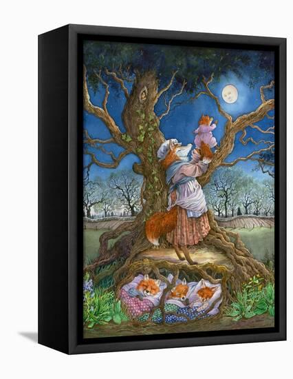 Promising the Moon-Wendy Edelson-Framed Stretched Canvas