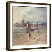 Promoted on the Morrow of Talavera, 1911-Lady Butler-Framed Giclee Print