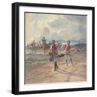 Promoted on the Morrow of Talavera, 1911-Lady Butler-Framed Giclee Print