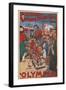 Promotional Poster for Carl Hagenbeck's Wonder Zoo and Big Circus at Olympia-null-Framed Giclee Print