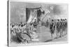 Promulgation of the New Japanese Constitution by Emperor Meiji of Japan at Tokyo-null-Stretched Canvas