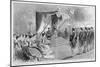 Promulgation of the New Japanese Constitution by Emperor Meiji of Japan at Tokyo-null-Mounted Art Print