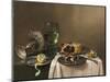 Pronk Still Life, with a Roemer, an Upturned Silver Tazza, a Half-Peeled Lemon on a Pewter Plate,…-Willem Claesz. Heda-Mounted Giclee Print