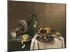 Pronk Still Life, with a Roemer, an Upturned Silver Tazza, a Half-Peeled Lemon on a Pewter Plate,…-Willem Claesz. Heda-Mounted Giclee Print