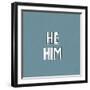 Pronoun II-Leah York-Framed Art Print