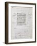 Proof of Printed Page with Annotations by the Author-Honore de Balzac-Framed Giclee Print