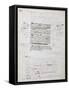 Proof of Printed Page with Annotations by the Author-Honore de Balzac-Framed Stretched Canvas