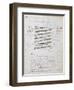 Proof of Printed Page with Annotations by the Author-Honore de Balzac-Framed Giclee Print