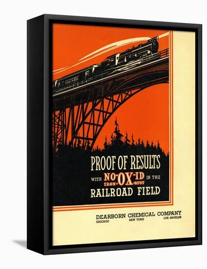 Proof of Results with NO-OX-ID in the Railroad Field-null-Framed Stretched Canvas