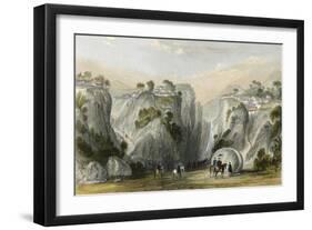 Proof Sword Rock-Thomas Allom-Framed Art Print