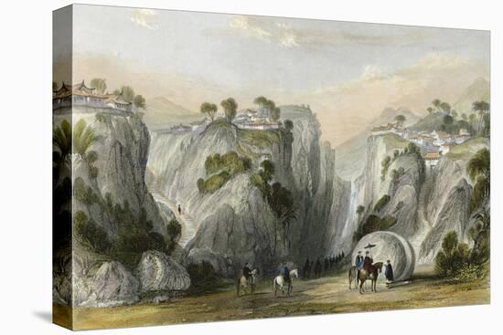 Proof Sword Rock-Thomas Allom-Stretched Canvas