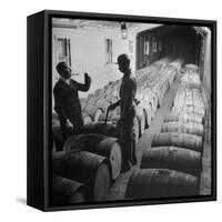 Proofing Whiskey at Jack Daniels Distillery-Ed Clark-Framed Stretched Canvas