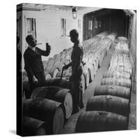 Proofing Whiskey at Jack Daniels Distillery-Ed Clark-Stretched Canvas
